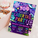 Recherche de lasie invitations Laser tag