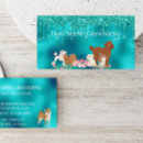Recherche de pet services cartes visite Veterinarian