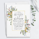 Recherche de modern flower mariage invitations Watercolor flowers