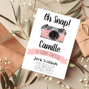 Recherche de appareil photo invitations Photographe