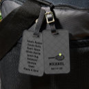 Recherche de tennis luggage tags Sports