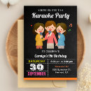 Recherche de partie karaoke invitations Musical