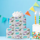 Recherche de dino papier cadeau Nourrisson
