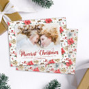 Recherche de red poinsettias christmas vœux cartes Famille