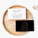 Recherche de cercles abstraits cartes visite Pour elle