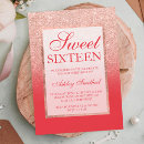 Recherche de faux glitter invitations Elegant