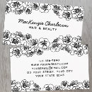 Recherche de styliste de mariage cartes visite Professionnel