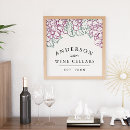 Recherche de raisins art Cave à vin