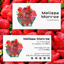 Recherche de fraise cartes visite Customer