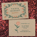 Recherche de floral cadre cartes visite Cheveux