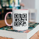 Recherche de code de qr tasses D'affaires personnalisée