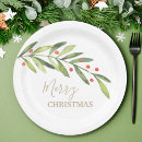 Recherche de christmas assiettes Watercolor