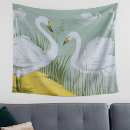 Recherche de cygne vintage art Illustration