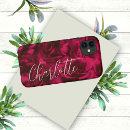 Recherche de rose sombre iphone coques Floral