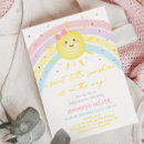 Recherche de pastel rainbow baby shower invitations Arc en ciel pastel