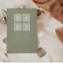 Recherche de bébé de bloc invitations Fille