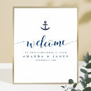 Recherche de ancre nautique posters Bleu