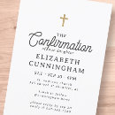 Recherche de elegant confirmation invitations Catholique