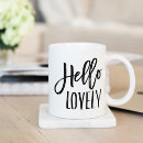 Recherche de bonjour magnifique tasses Tendance