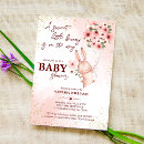Recherche de petit lapin invitations Rose