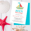Recherche de de bateau invitations Rétro