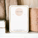 Recherche de boucle oreille cartes visite Ajouter votre logo