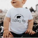 Recherche de fête des pères heureuse bébé vêtements Nouveau père