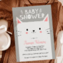 Recherche de kitty baby shower invitations Chatte