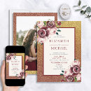Recherche de glam mariage invitations Fleurs