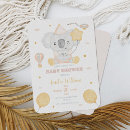 Recherche de cute koala baby shower invitations Aquarelle
