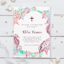 Recherche de pastel baptême invitations Bébé fille