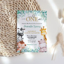 Recherche de wild baby shower invitations Jungle