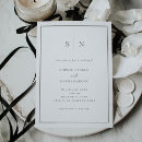 Recherche de vert et blanc mariage invitations minimaliste