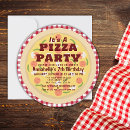 Recherche de pizza party invitations D'anniversaire italienne