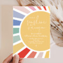 Recherche de boho rainbow anniversaire invitations Notre petit soleil