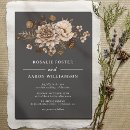 Recherche de dark floral mariage invitations Moody