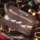 Recherche de chevaux noël cartes Vacances