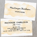 Recherche de peinture jaune cartes visite Artistique