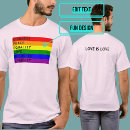 Recherche de inclusion tshirts Drapeau arc en ciel
