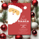 Recherche de secret santa invitations Moderne