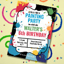 Recherche de abstract art 13x18 invitations Parti
