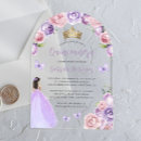 Recherche de teinte violette invitations Élégant