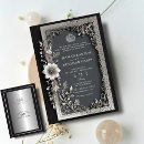 Recherche de grisâtre invitations Élégant