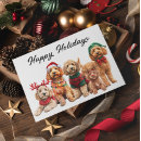 Recherche de noël de chien cartes postales Vacances