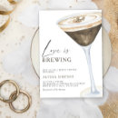 Recherche de martini bridal shower invitations L'amour brille