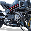 Recherche de biker voiture autocollants Cycliste