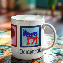 Recherche de politique tasses Rouge blanc et bleu