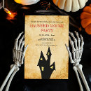 Recherche de haunted house invitations Horreur