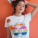 Recherche de coucher du soleil tshirts Pour elle