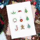 Recherche de houx autocollants Noël